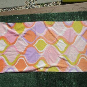 Vintage Cannon Monticello Morocco Pink Seven Seas King Size Pillowcase